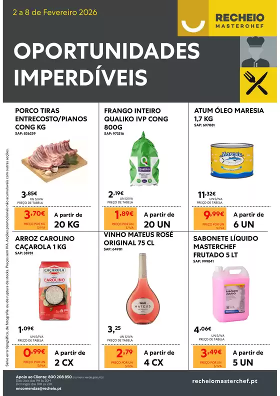 Catálogo Recheio | Recheio Oportunidades Imperdíveis | 2026-02-02T00:00:00.000Z - 2026-02-08T00:00:00.000Z