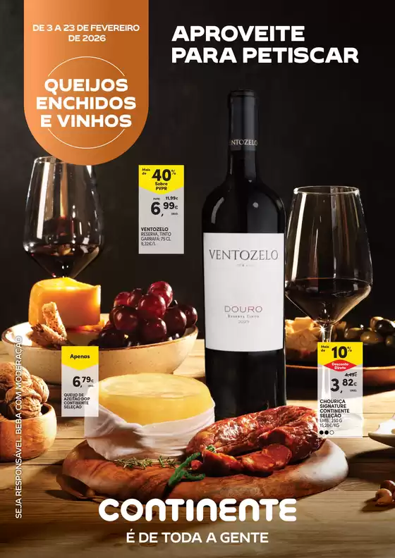 Catálogo Continente em Leça do Balio | Açores: Queijos, Enchidos e Vinhos | 2026-02-03T00:00:00.000Z - 2026-02-23T00:00:00.000Z