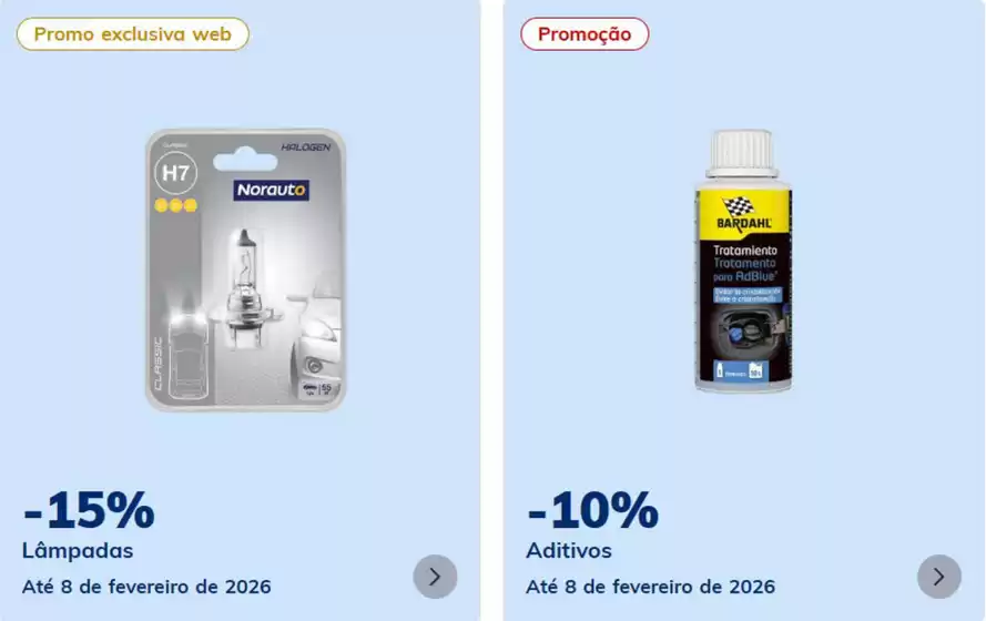 Catálogo Norauto em Malveira | -15% | 2026-02-03T00:00:00.000Z - 2026-02-08T00:00:00.000Z