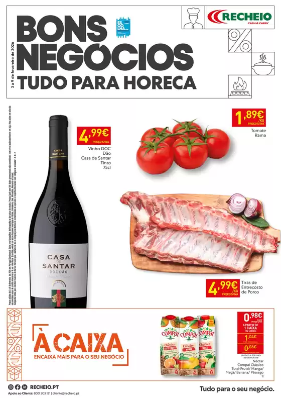 Catálogo Recheio em Melgaço | Recheio Horeca Bons Negócios | 2026-02-04T00:00:00.000Z - 2026-02-09T00:00:00.000Z