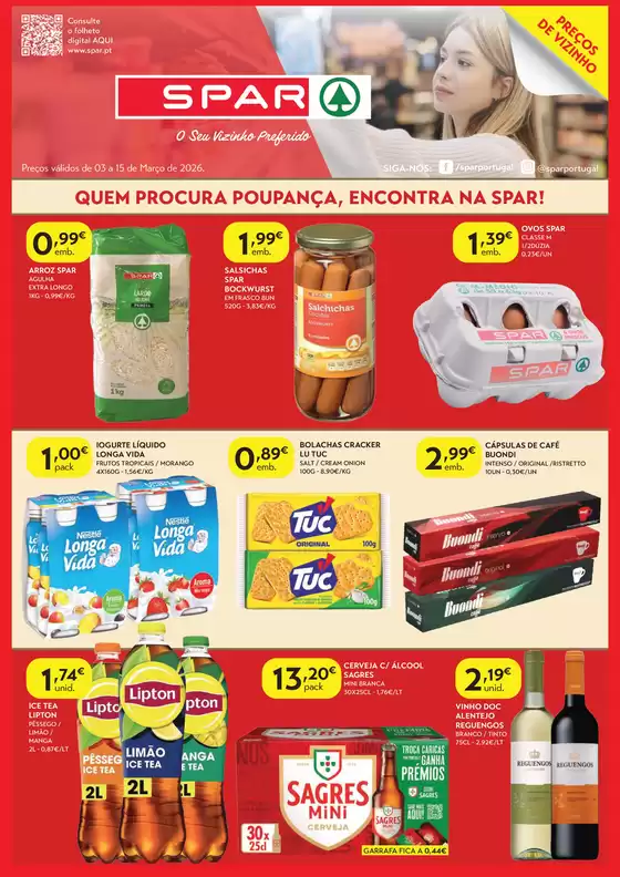 Catálogo SPAR | Folheto Spar | 2026-03-03T00:00:00.000Z - 2026-03-15T00:00:00.000Z