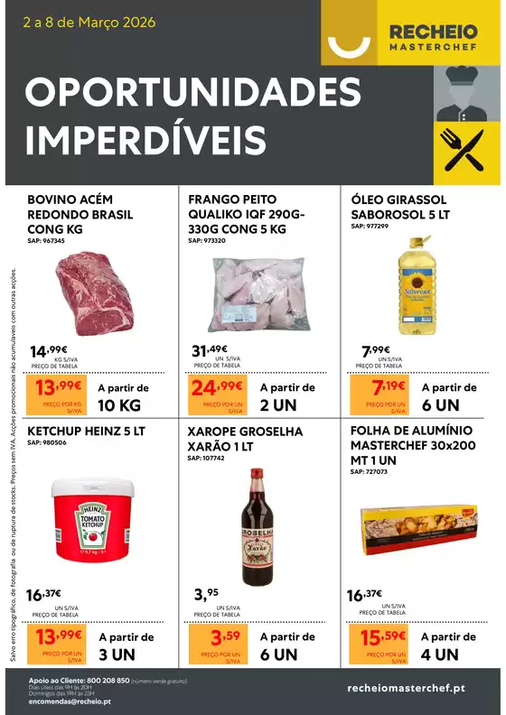 Catálogo Recheio | Recheio Oportunidades Imperdíveis | 2026-03-02T00:00:00.000Z - 2026-03-08T00:00:00.000Z