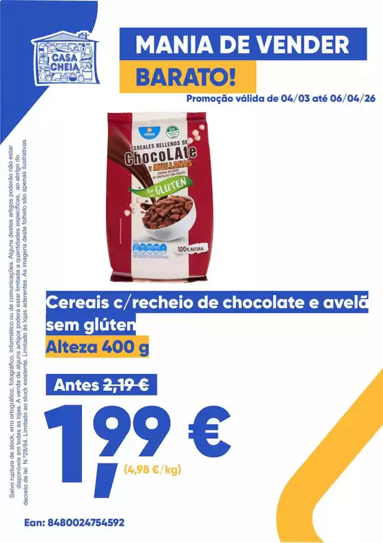 Catálogo Casa Cheia | Ótima oferta para caçadores de pechinchas | 2026-03-05T00:00:00.000Z - 2026-04-06T00:00:00.000Z
