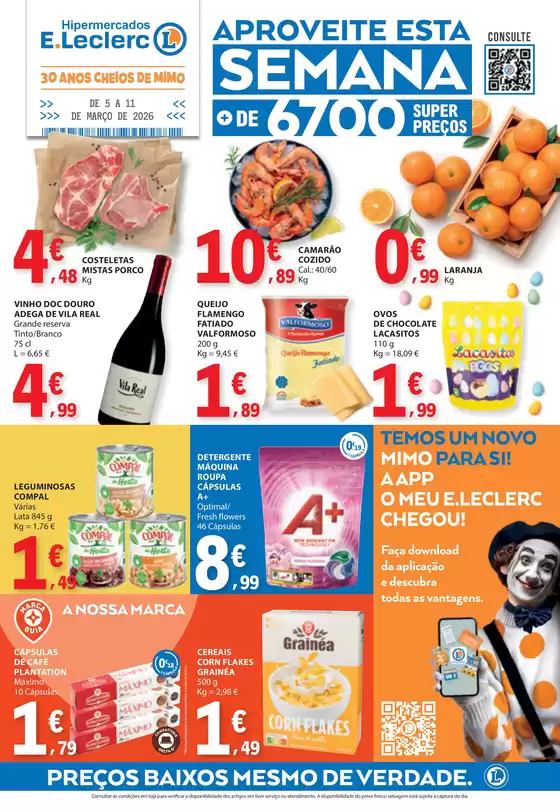Catálogo E.Leclerc em Valongo | Folheto E.Leclerc | 2026-03-05T00:00:00.000Z - 2026-03-11T00:00:00.000Z