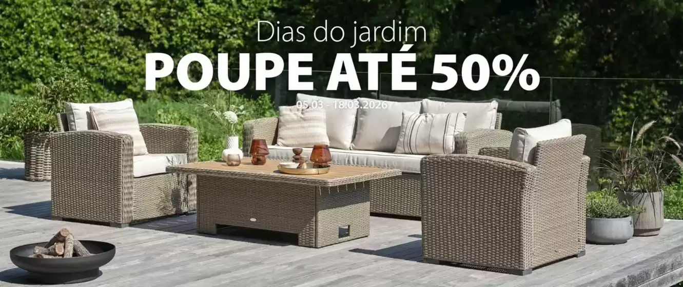 Catálogo JYSK | Poupe ate 50% | 2026-03-05T00:00:00.000Z - 2026-03-18T00:00:00.000Z