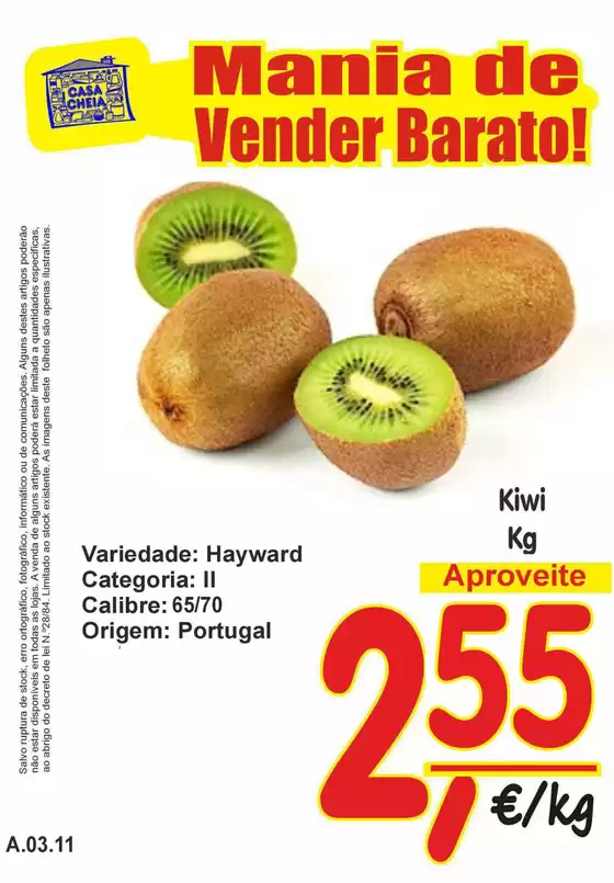 Catálogo Casa Cheia em Armação de Pêra | Kiwi | 2026-03-06T00:00:00.000Z - 2026-03-11T00:00:00.000Z