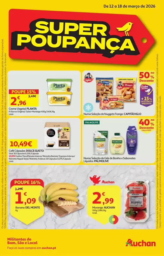 Catálogo Auchan em Elvas | Super Poupança | 2026-03-12T00:00:00.000Z - 2026-03-18T00:00:00.000Z