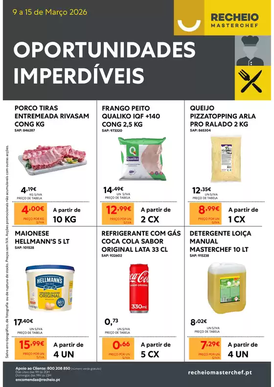 Catálogo Recheio em Rabal | Recheio Oportunidades Imperdíveis | 2026-03-09T00:00:00.000Z - 2026-03-15T00:00:00.000Z