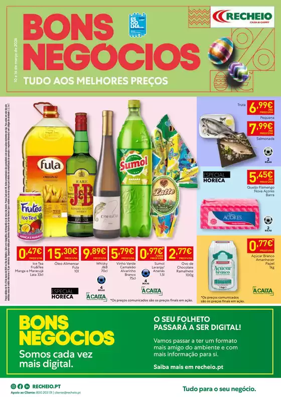 Catálogo Recheio em Rabal | Recheio Bons Negócios Madeira | 2026-03-10T00:00:00.000Z - 2026-03-16T00:00:00.000Z