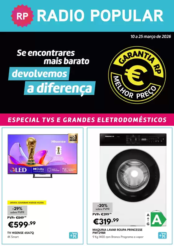 Catálogo Radio Popular em Rabal | Garantia RP Melhor Preço | 2026-03-10T00:00:00.000Z - 2026-03-25T00:00:00.000Z