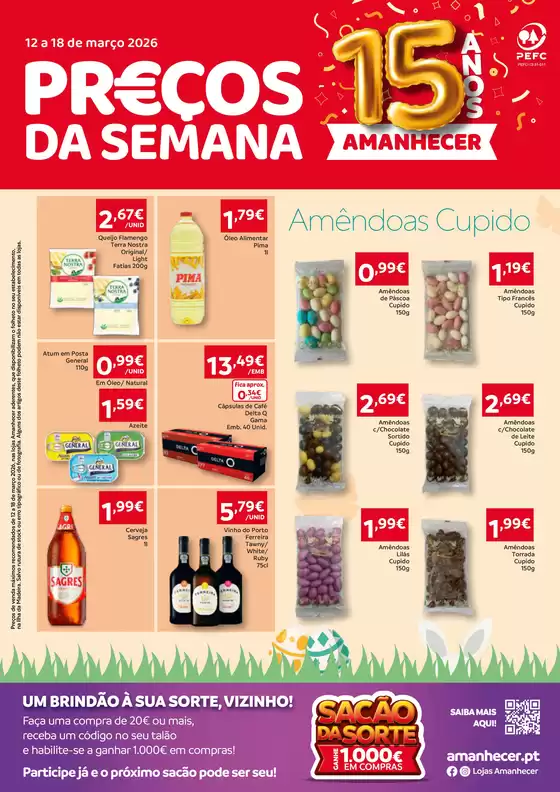 Catálogo Amanhecer | Amanhecer - Madeira | 2026-03-12T00:00:00.000Z - 2026-03-18T00:00:00.000Z