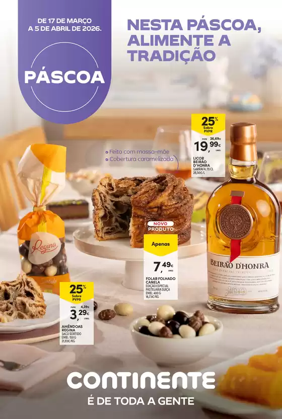 Catálogo Continente Bom dia em Avanca | Páscoa | 2026-03-17T00:00:00.000Z - 2026-04-05T00:00:00.000Z