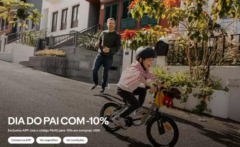 Catálogo Decathlon em Oeiras | Dia do pai com -10% | 2026-03-17T00:00:00.000Z - 2026-03-19T00:00:00.000Z