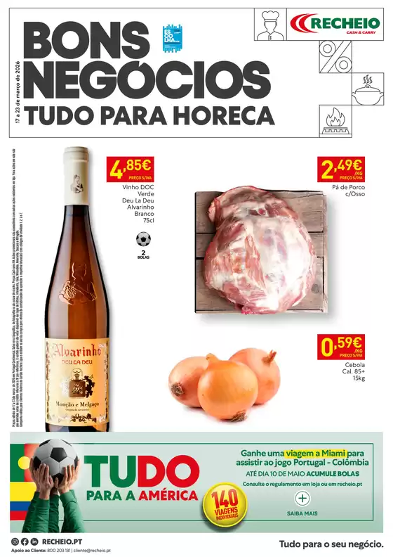 Catálogo Recheio em Lisboa | Recheio Horeca Bons Negócios | 2026-03-18T00:00:00.000Z - 2026-03-23T00:00:00.000Z