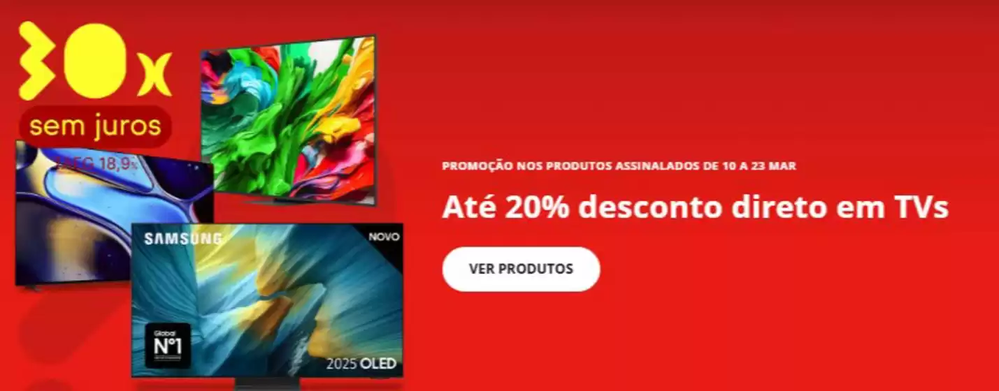 Catálogo Worten em Monte Gordo | Até 20% desconto | 2026-03-18T00:00:00.000Z - 2026-03-23T00:00:00.000Z