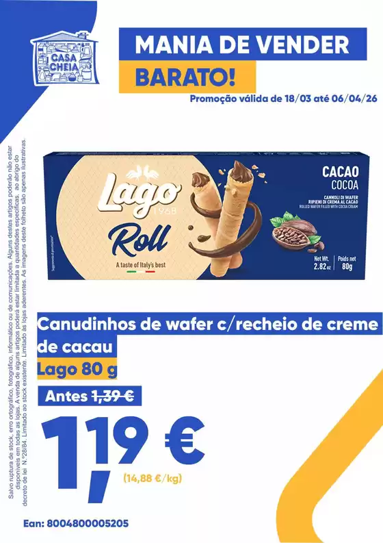 Catálogo Casa Cheia em Amarante | Lago | 2026-03-19T00:00:00.000Z - 2026-04-06T00:00:00.000Z