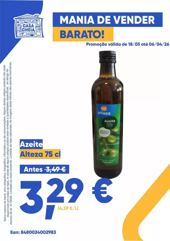 Catálogo Casa Cheia em Amarante | Alteza | 2026-03-19T00:00:00.000Z - 2026-04-06T00:00:00.000Z