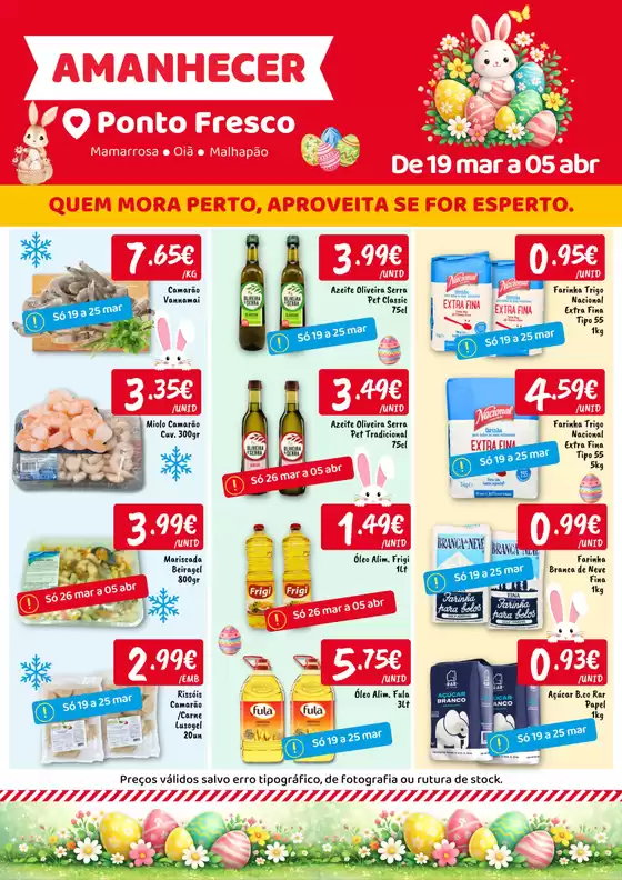 Catálogo Ponto Fresco em Amarante | Folheto Preços da Semana | 2026-03-19T00:00:00.000Z - 2026-04-05T00:00:00.000Z