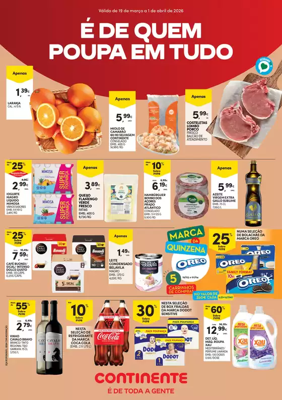 Catálogo Continente Bom dia em Amarante | Açores: Folheto Quinzenal | 2026-03-19T00:00:00.000Z - 2026-04-01T00:00:00.000Z
