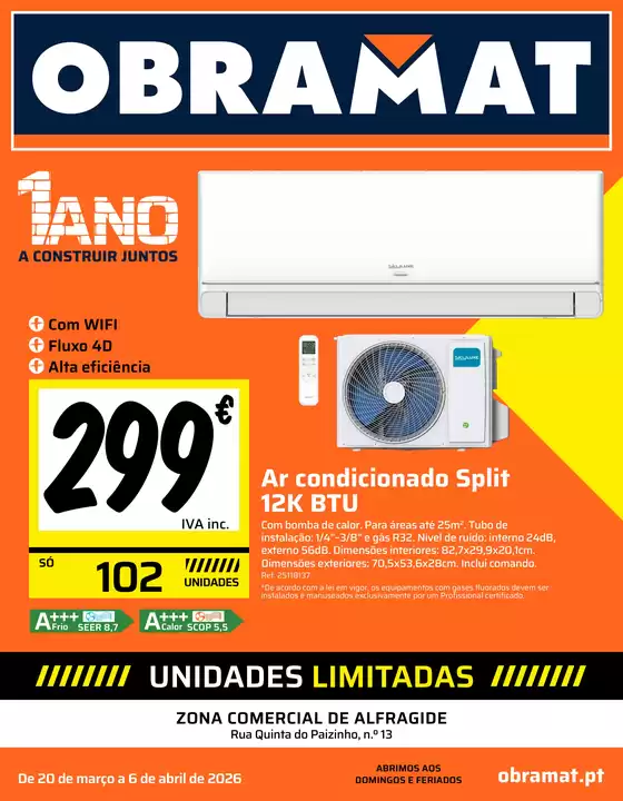 Catálogo Obramat | Unidades limitadas | 2026-03-19T00:00:00.000Z - 2026-04-06T00:00:00.000Z