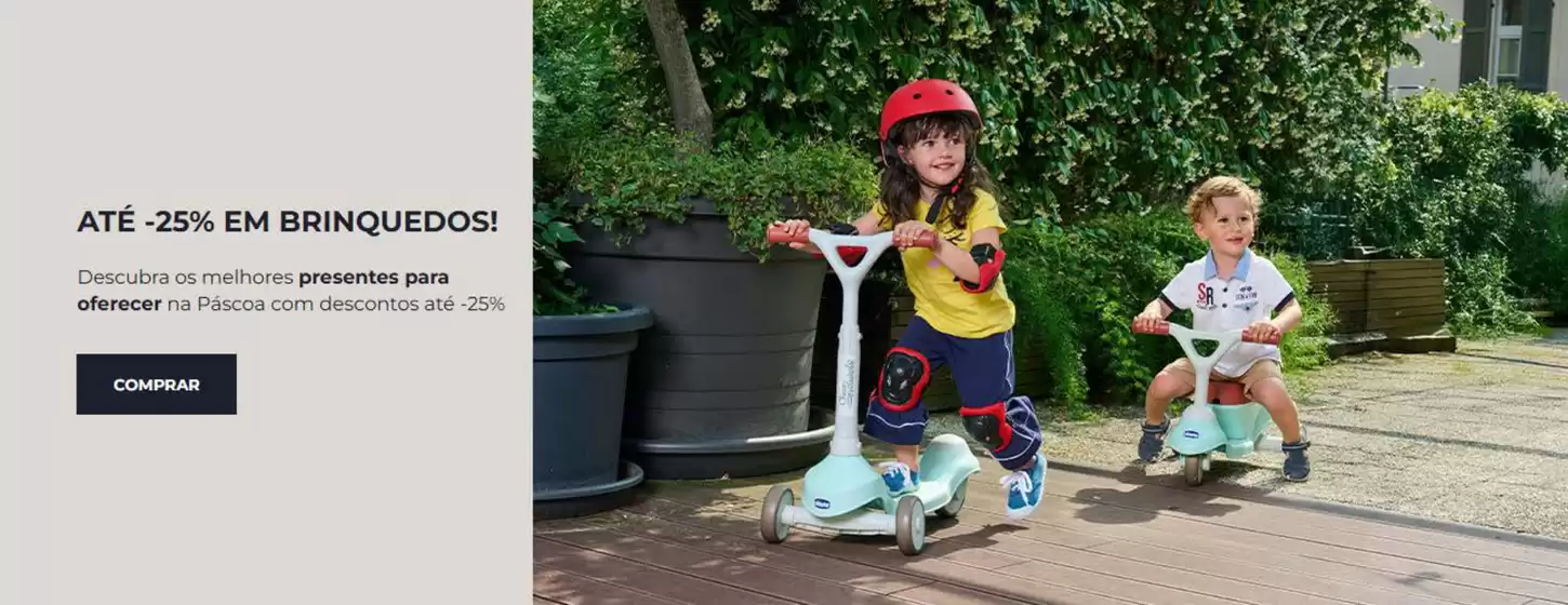 Catálogo Chicco em Évora | Até -25% em brinquedos | 2026-03-19T00:00:00.000Z - 2026-04-15T00:00:00.000Z