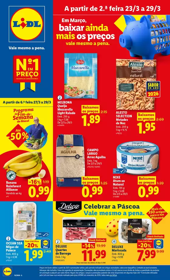 Catálogo Lidl em São Domingos de Rana | A partir de 23/03 | 2026-03-20T00:00:00.000Z - 2026-03-29T00:00:00.000Z