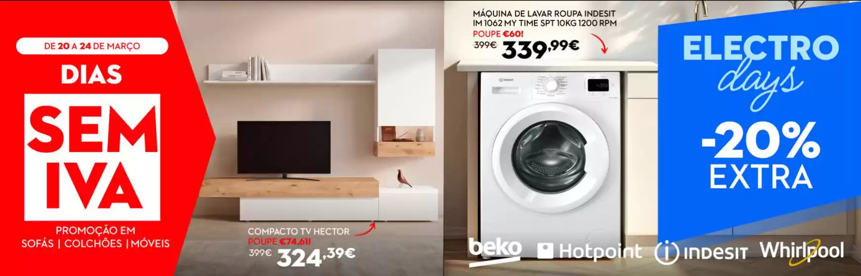 Catálogo Conforama em Abraveses | -20% extra | 2026-03-20T00:00:00.000Z - 2026-03-24T00:00:00.000Z