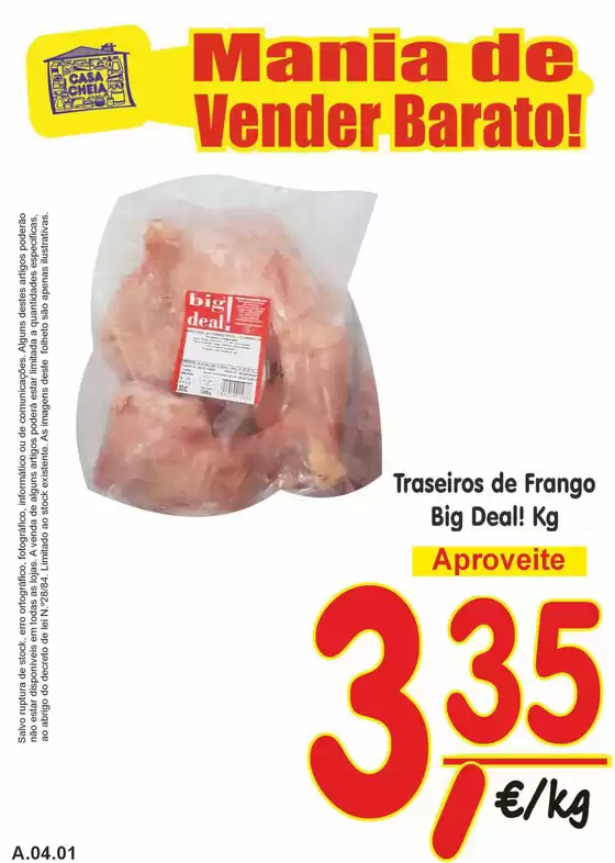 Catálogo Casa Cheia em Vila Nova de Gaia | Traseiros de Frango Big Deal!  | 2026-03-20T00:00:00.000Z - 2026-04-01T00:00:00.000Z