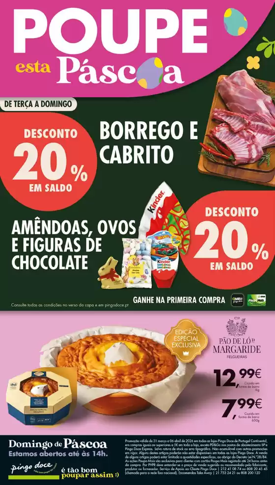 Catálogo Pingo Doce | Folheto Poupe Esta Semana Lojas Grandes | 2026-03-31T00:00:00.000Z - 2026-04-06T00:00:00.000Z