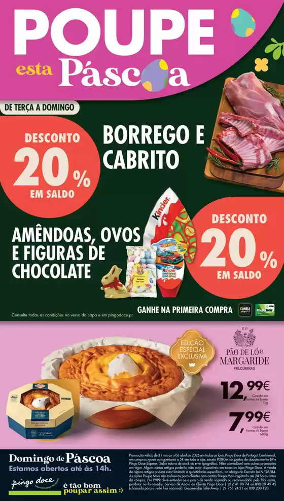 Catálogo Pingo Doce | Folheto Poupe Esta Semana Lojas Pequenas | 2026-03-31T00:00:00.000Z - 2026-04-06T00:00:00.000Z