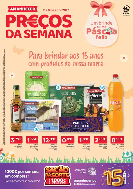 Catálogo Amanhecer em Massamá | Amanhecer - Portugal Continental | 2026-04-02T00:00:00.000Z - 2026-04-08T00:00:00.000Z