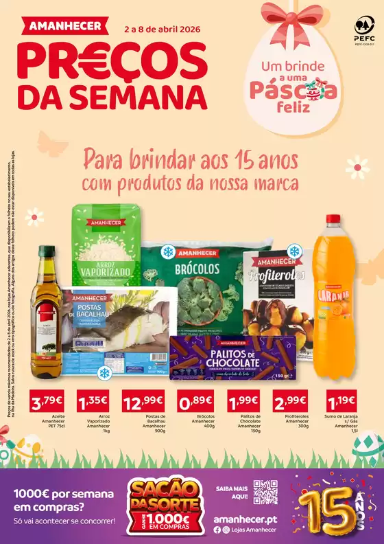 Catálogo Amanhecer em Massamá | Amanhecer - Madeira | 2026-04-02T00:00:00.000Z - 2026-04-08T00:00:00.000Z