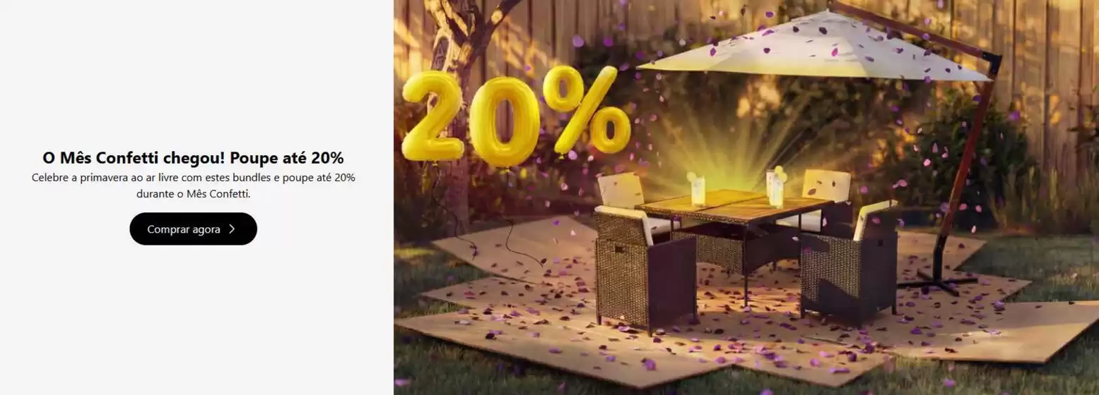 Catálogo VidaXL em Lisboa | 20%  | 2026-04-02T00:00:00.000Z - 2026-04-30T00:00:00.000Z