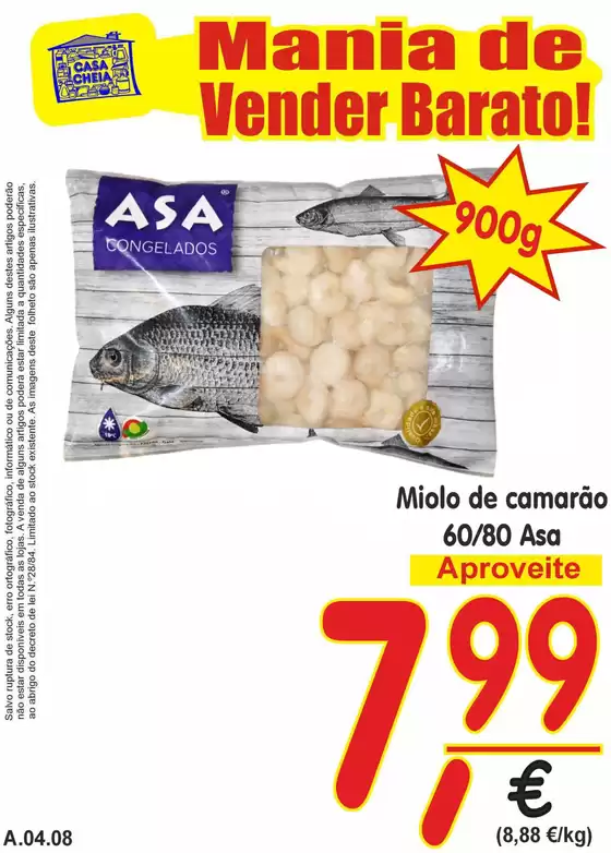 Catálogo Casa Cheia | Miolo de camarão | 2026-04-08T00:00:00.000Z - 2026-04-08T00:00:00.000Z