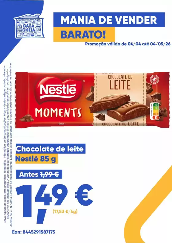 Catálogo Casa Cheia | Ofertas especiais atrativas para todos | 2026-04-06T00:00:00.000Z - 2026-05-04T00:00:00.000Z