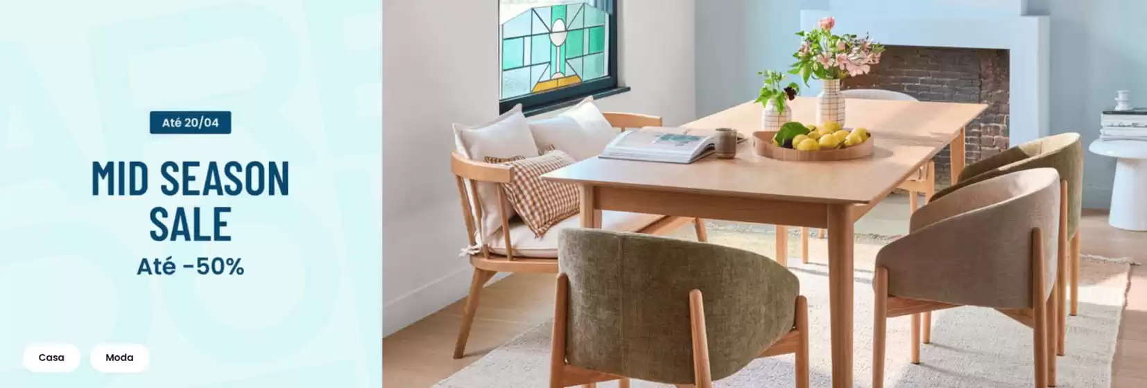 Catálogo La Redoute | Mid season sale | 2026-04-08T00:00:00.000Z - 2026-04-20T00:00:00.000Z