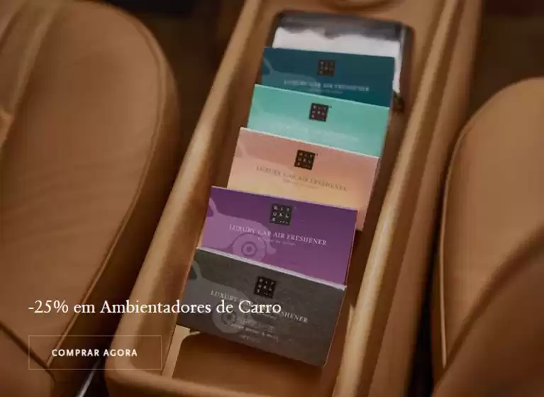 Catálogo Rituals em Paredes de Coura |  -25% em Ambientadores de Carro | 2026-04-08T00:00:00.000Z - 2026-04-22T00:00:00.000Z