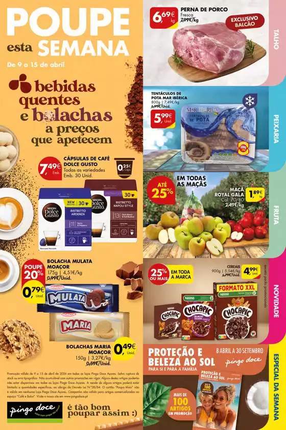 Catálogo Pingo Doce em Sintra | Folheto Poupe Esta Semana Açores | 2026-04-09T00:00:00.000Z - 2026-04-15T00:00:00.000Z