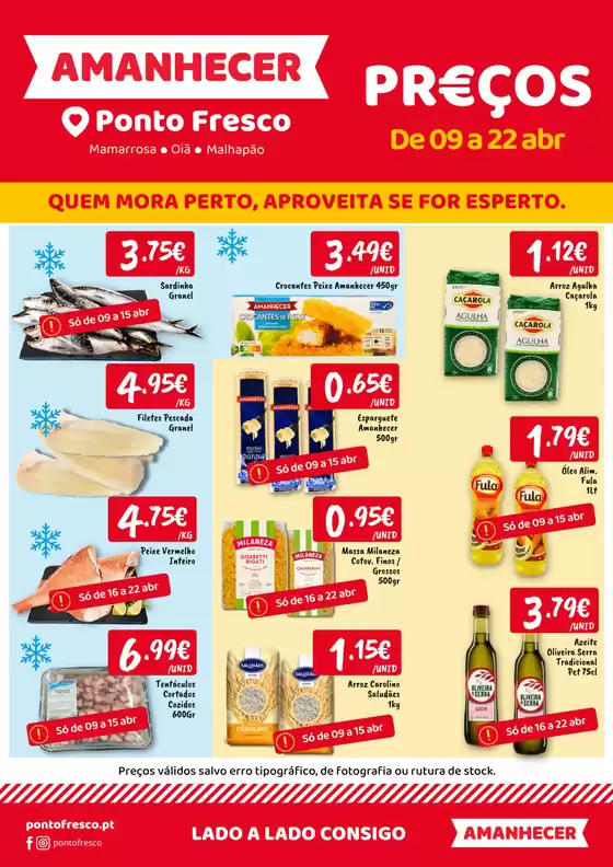 Catálogo Ponto Fresco em Sintra | Folheto Preços da Semana | 2026-04-09T00:00:00.000Z - 2026-04-22T00:00:00.000Z