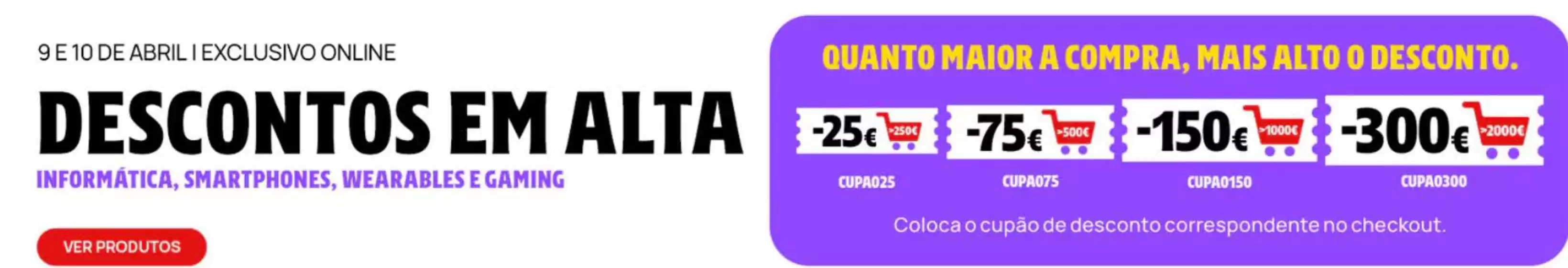 Catálogo Media Markt em Sacavém | Descontos em alta | 2026-04-09T00:00:00.000Z - 2026-04-10T00:00:00.000Z