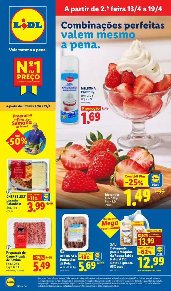 Catálogo Lidl em Santa Luzia (TAVIRA) | A partir de 1304 | 2026-04-10T00:00:00.000Z - 2026-04-19T00:00:00.000Z