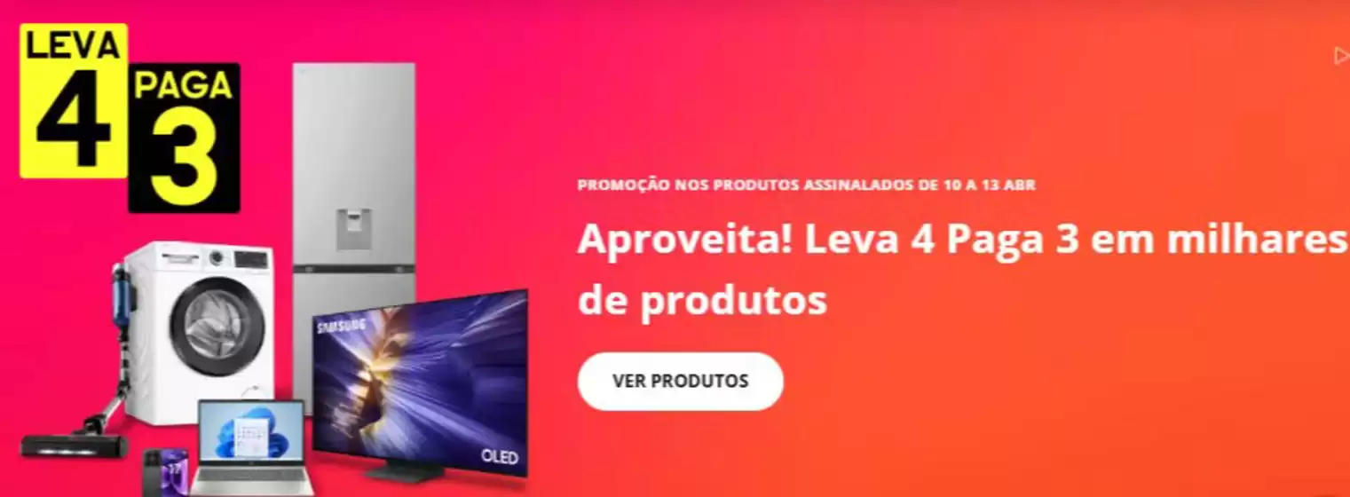 Catálogo Worten | Leva 4 Paga 3 | 2026-04-10T00:00:00.000Z - 2026-04-13T00:00:00.000Z