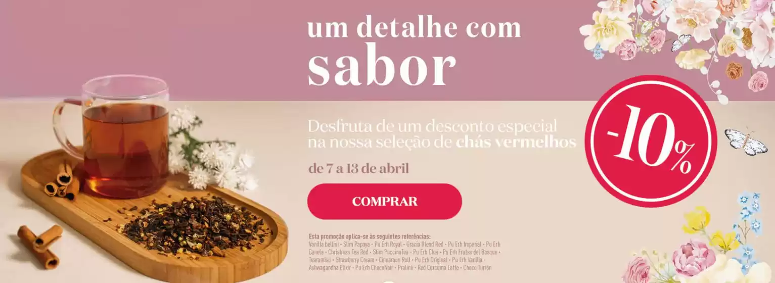 Catálogo Tea Shop em Santa Luzia (TAVIRA) | -10% | 2026-04-10T00:00:00.000Z - 2026-04-13T00:00:00.000Z