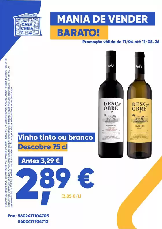 Catálogo Casa Cheia em Forte da Casa | Poupe agora com as nossas ofertas | 2026-04-11T00:00:00.000Z - 2026-05-11T00:00:00.000Z