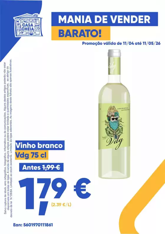 Catálogo Casa Cheia em Forte da Casa | As nossas melhores pechinchas | 2026-04-11T00:00:00.000Z - 2026-05-11T00:00:00.000Z