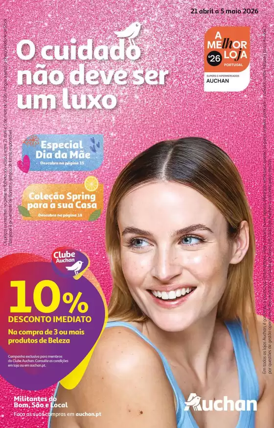 Catálogo Auchan em Altura | Beleza + Interiores + Spring | 2026-04-21T00:00:00.000Z - 2026-05-05T00:00:00.000Z