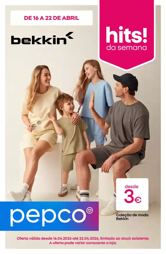 Catálogo Pepco em Matosinhos | Hits! Da semana | 2026-04-16T00:00:00.000Z - 2026-04-22T00:00:00.000Z