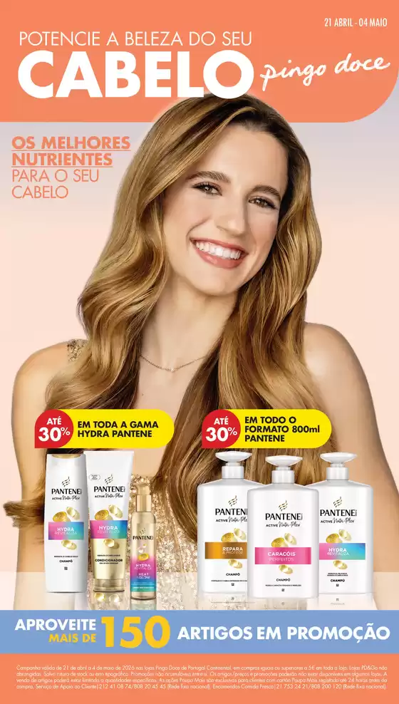 Catálogo Pingo Doce | Folheto Especial Cabelos | 2026-04-21T00:00:00.000Z - 2026-05-04T00:00:00.000Z