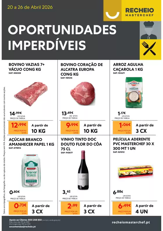 Catálogo Recheio | Recheio Oportunidades Imperdíveis | 2026-04-21T00:00:00.000Z - 2026-04-26T00:00:00.000Z