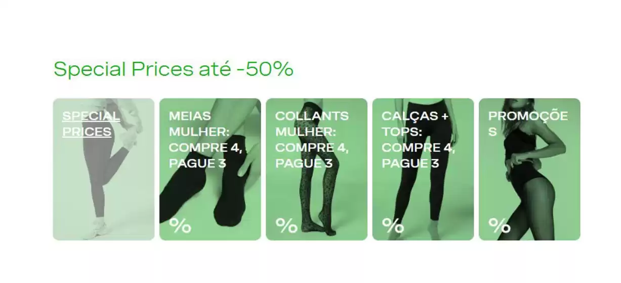 Catálogo Calzedonia em Sul | Special prices até -50% | 2026-04-21T00:00:00.000Z - 2026-05-05T00:00:00.000Z